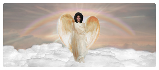 DNSEMP-L-119-BZ Angel (AA) Clouds Bronze